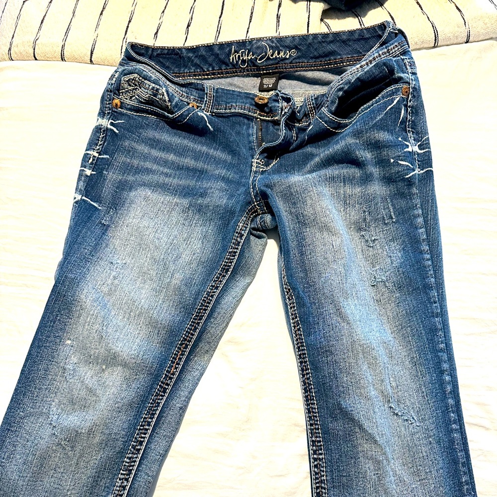 Ariya jeans, size 11/12 boot cut